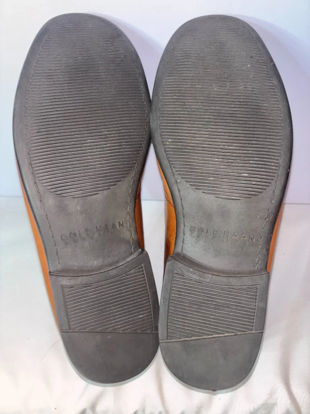 Cole Haan Men's Dustin II Brown Leather Penny Loafers C24507